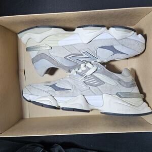 New Balance 9060 Rain Cloud Grey 10.5M Used Great Replacement Box